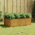 Lit Surélevé De Jardin Acier Corten