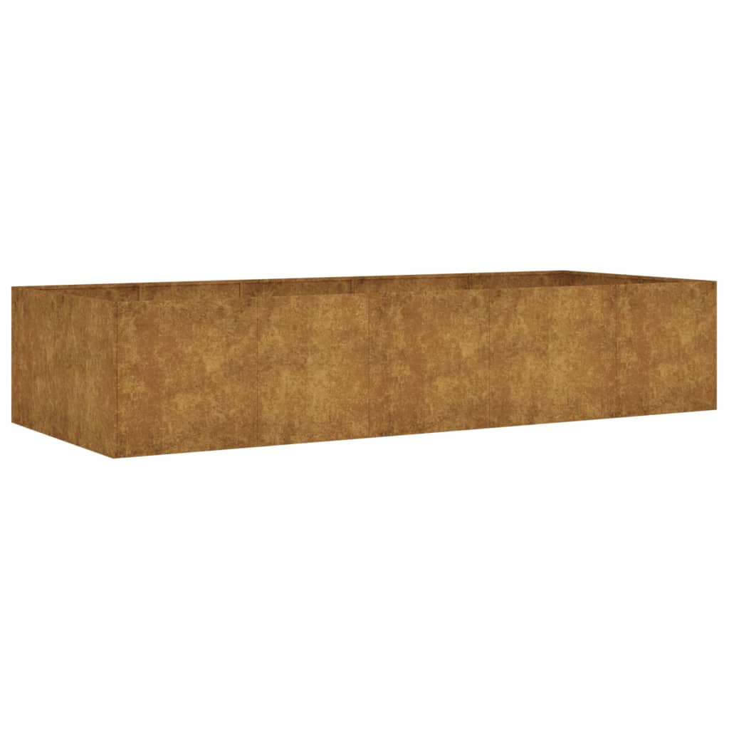 Lit Surélevé De Jardin Acier Corten