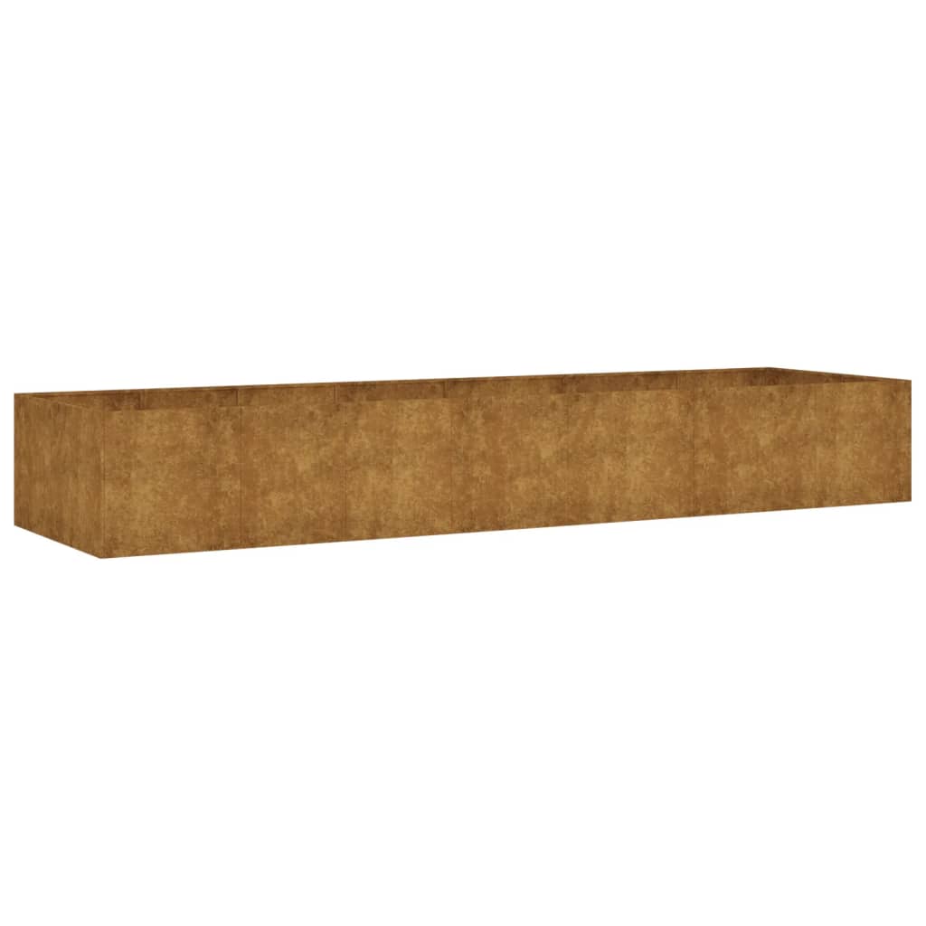 Lit Surélevé De Jardin Acier Corten