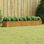 Lit Surélevé De Jardin Acier Corten
