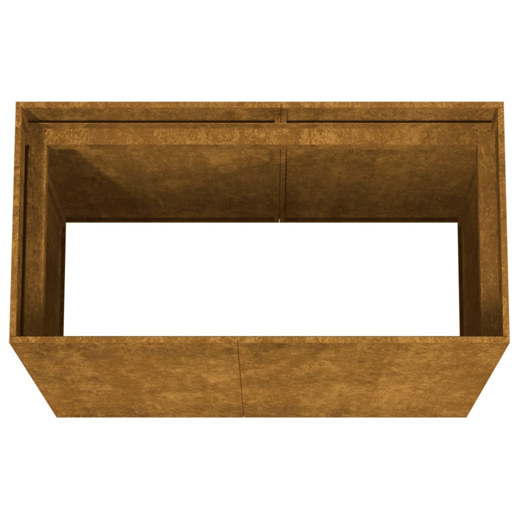 Jardinière Acier Corten