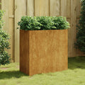 Jardinière Acier Corten