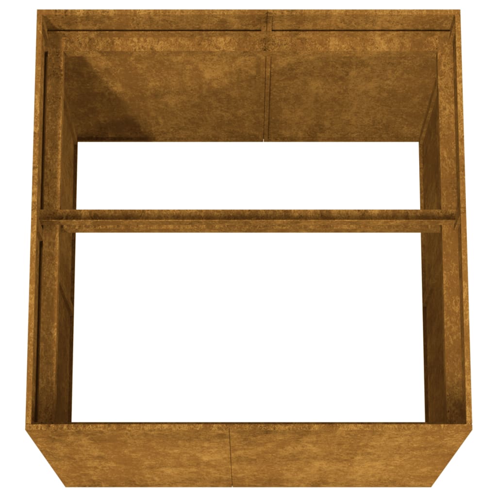 Jardinière Acier Corten