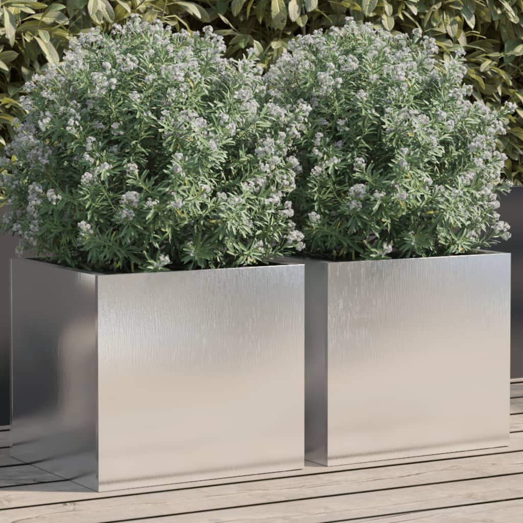 Jardinières 2 Pcs Acier Corten