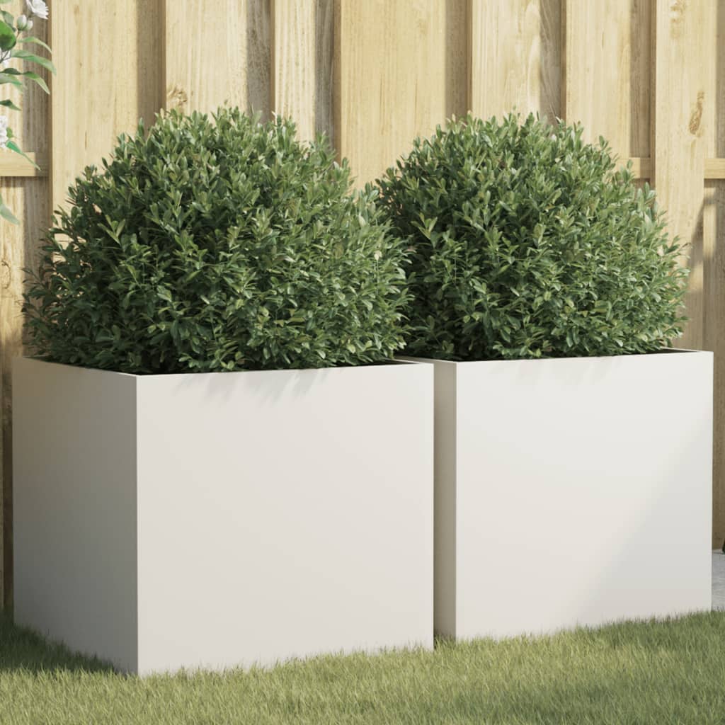 Jardinières 2 Pcs Acier Corten