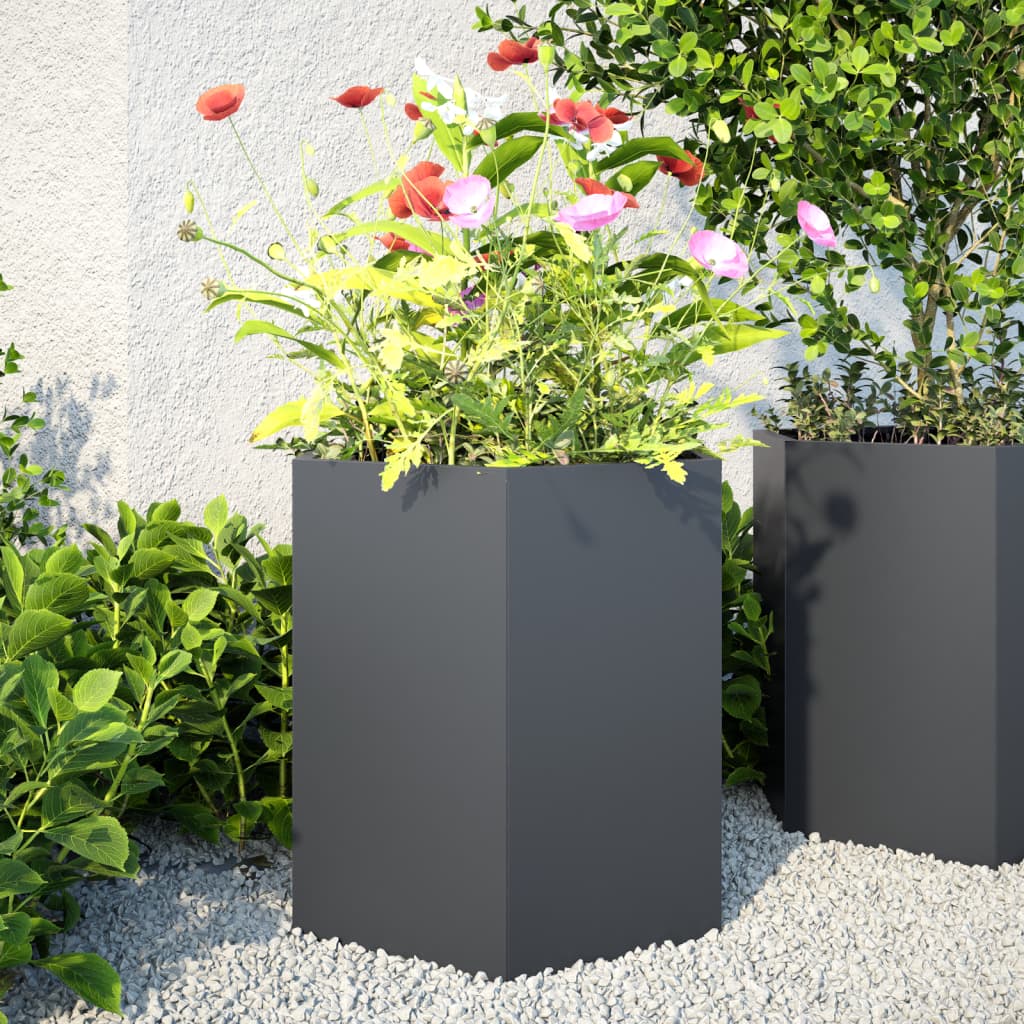 Jardinière Rouillé Acier Corten