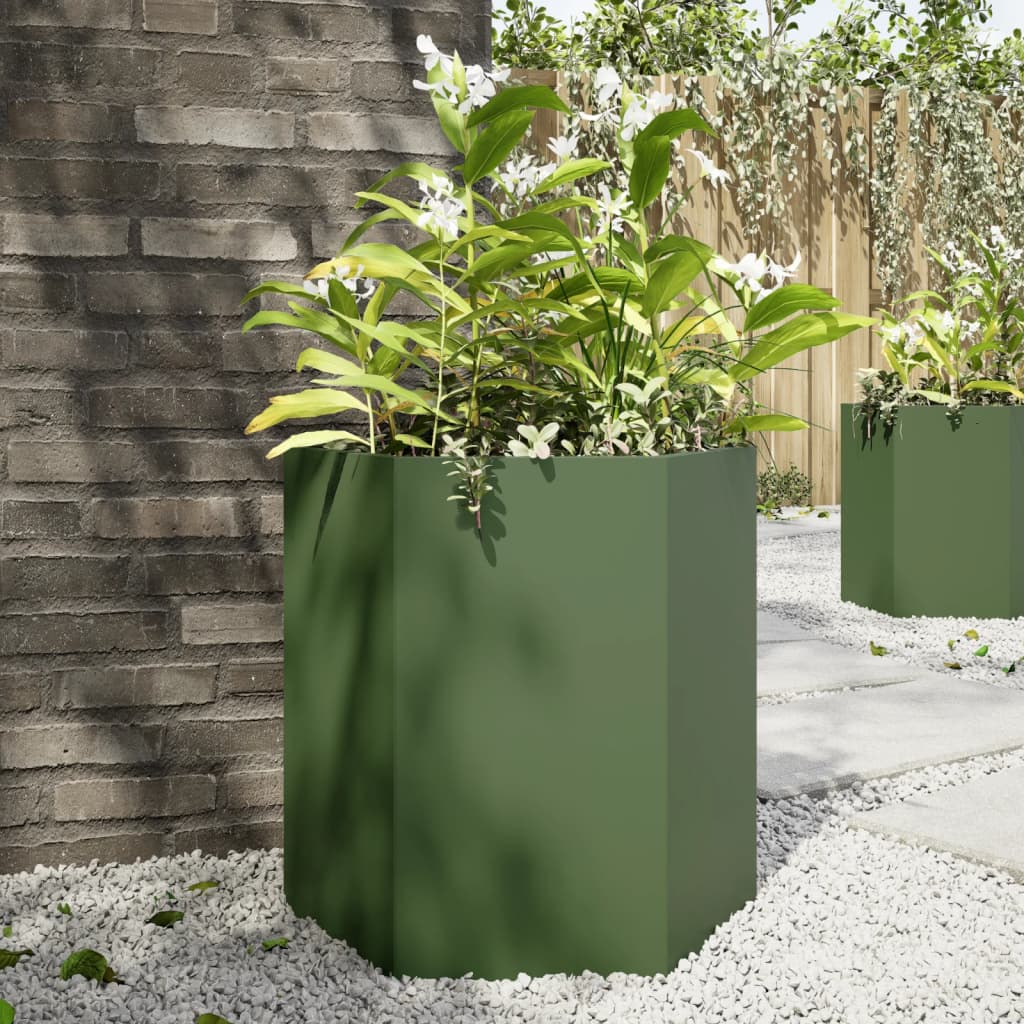 Jardinière Rouillé Acier Corten