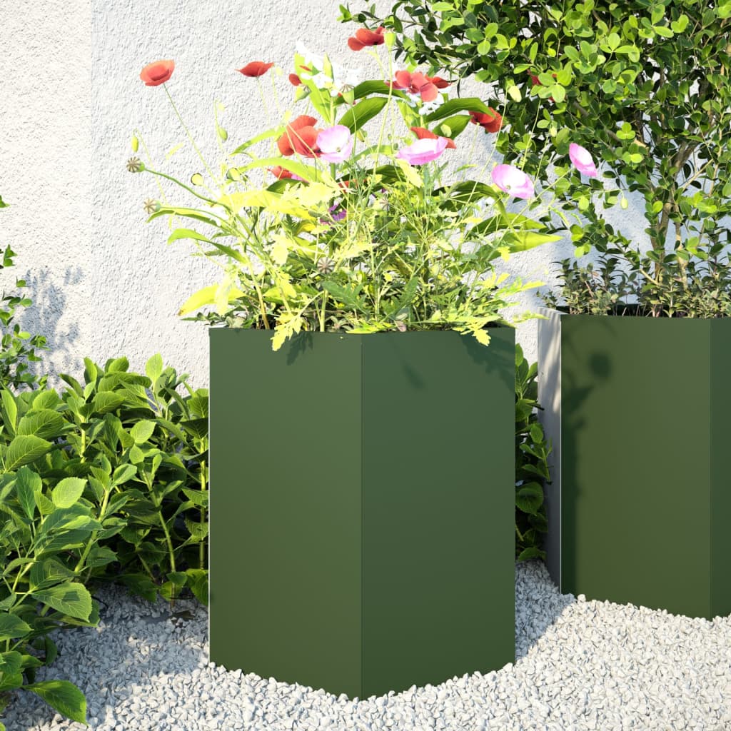 Jardinière Rouillé Acier Corten