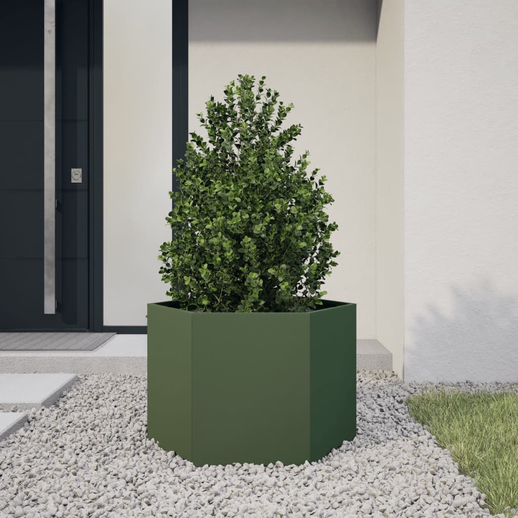 Jardinière Rouillé Acier Corten