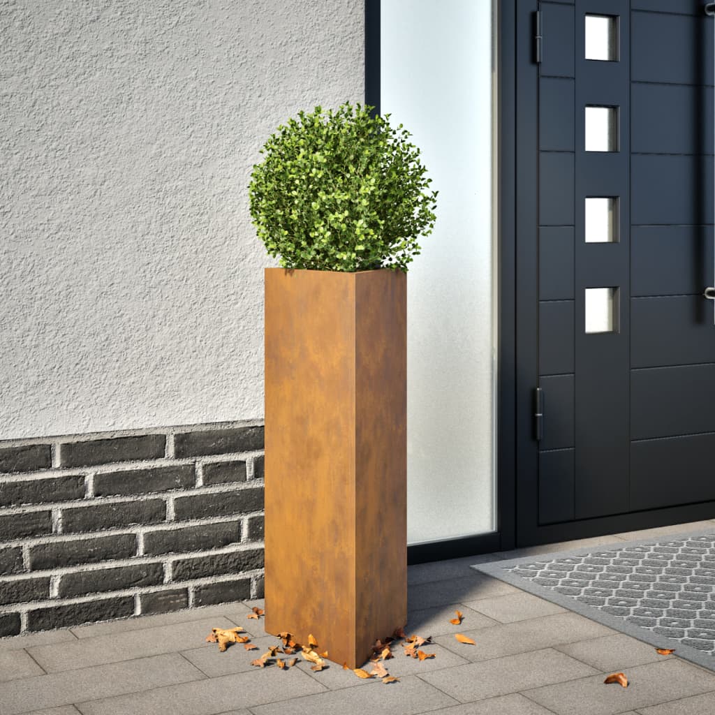 Jardinière Acier Corten