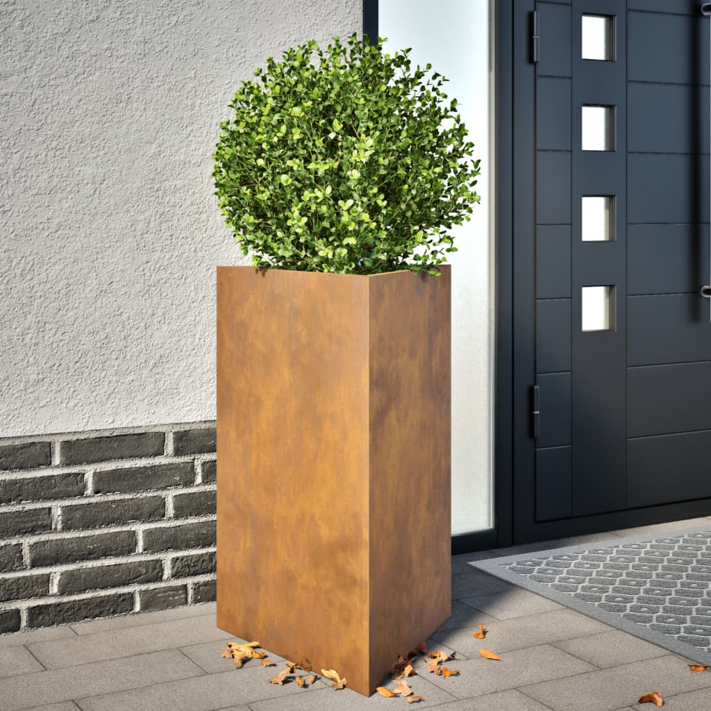 Jardinière Acier Corten