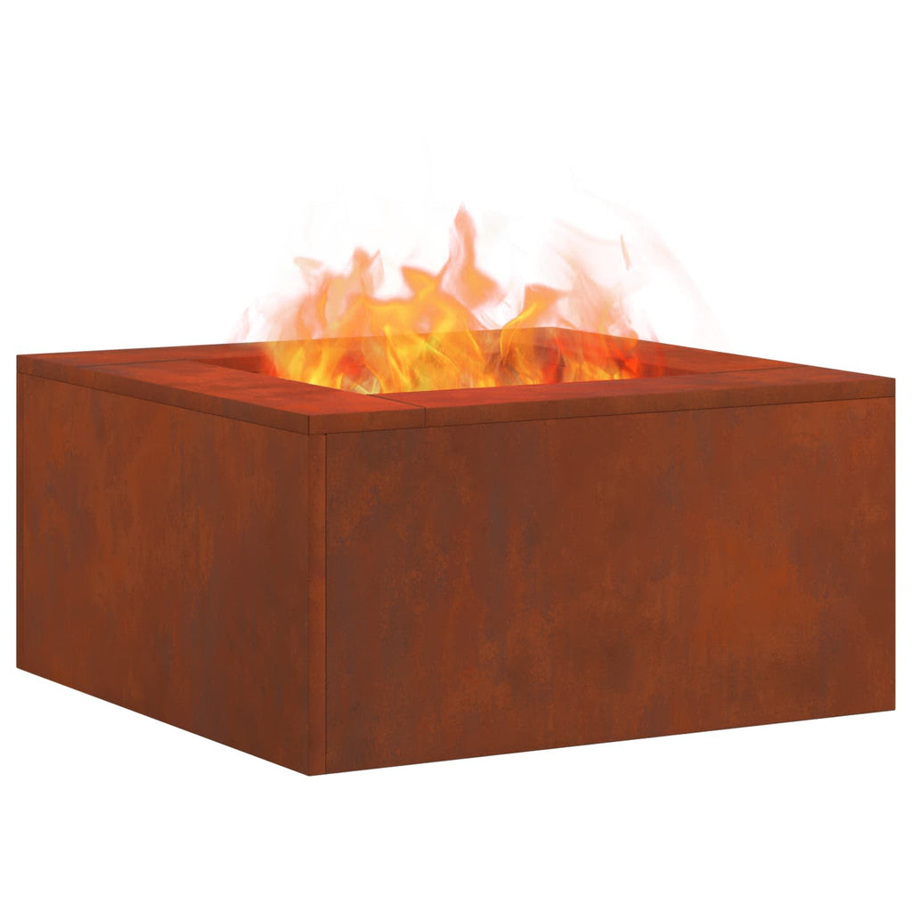 Boule De Feu Rouillé Acier Patiné
