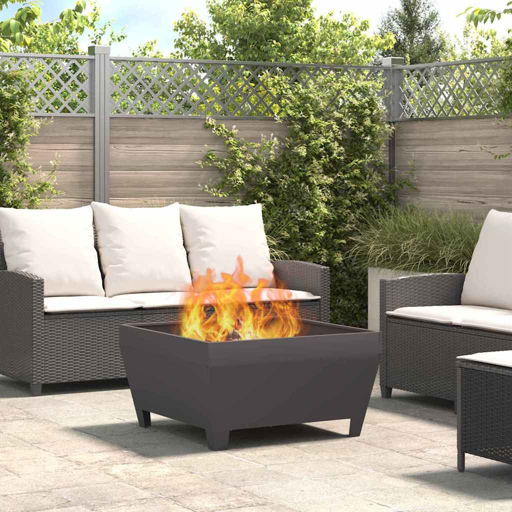 Boule De Feu Rouillé Acier Patiné