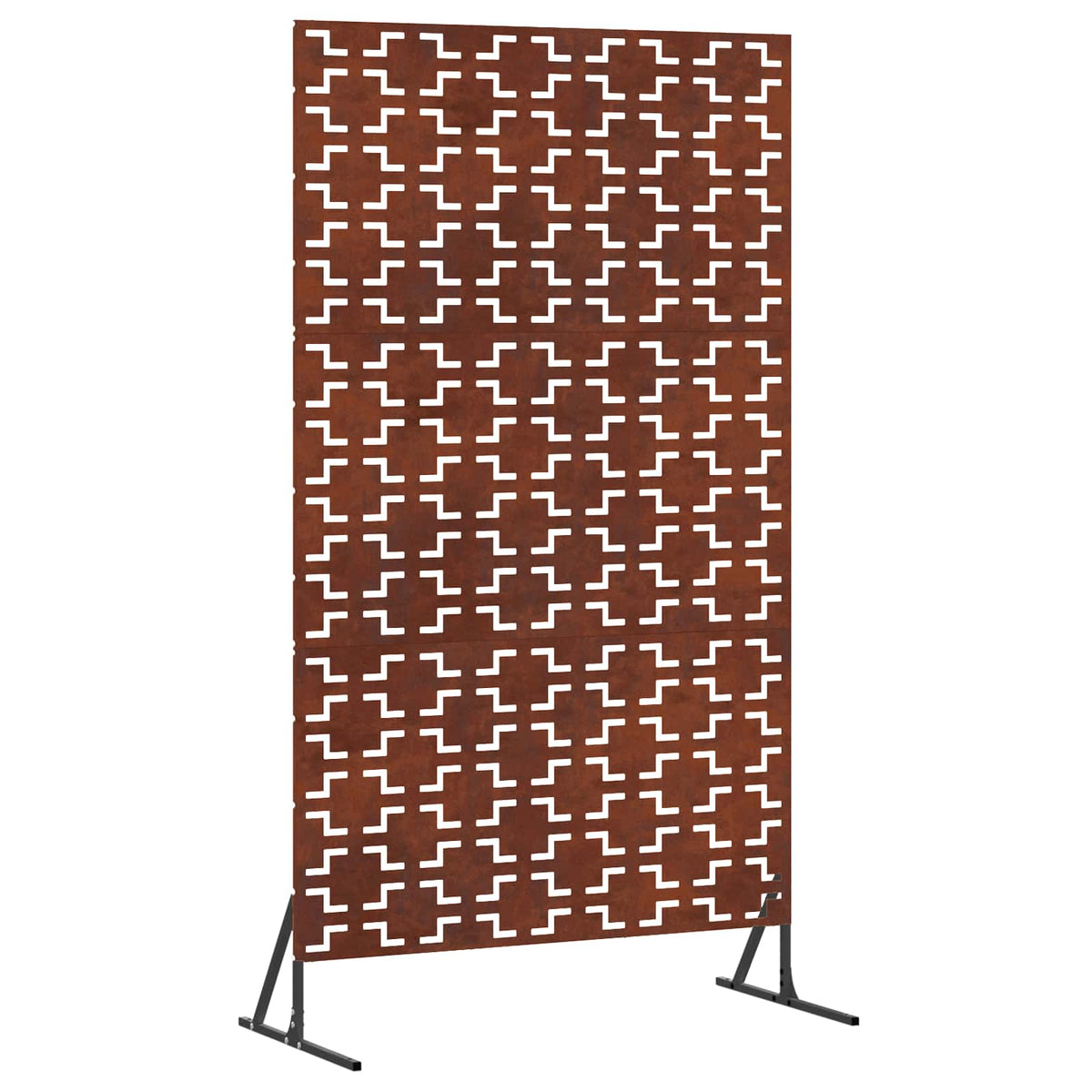 Écran De Confidentialité 100 X 50 X 180 Cm Rouillé
