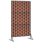 Écran De Confidentialité 100 X 50 X 180 Cm Rouillé