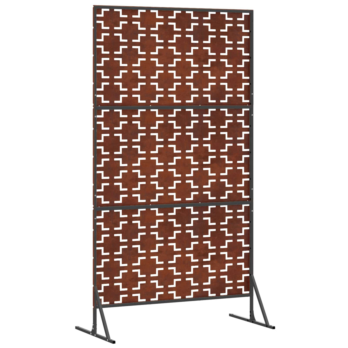 Écran De Confidentialité 100 X 50 X 180 Cm Rouillé