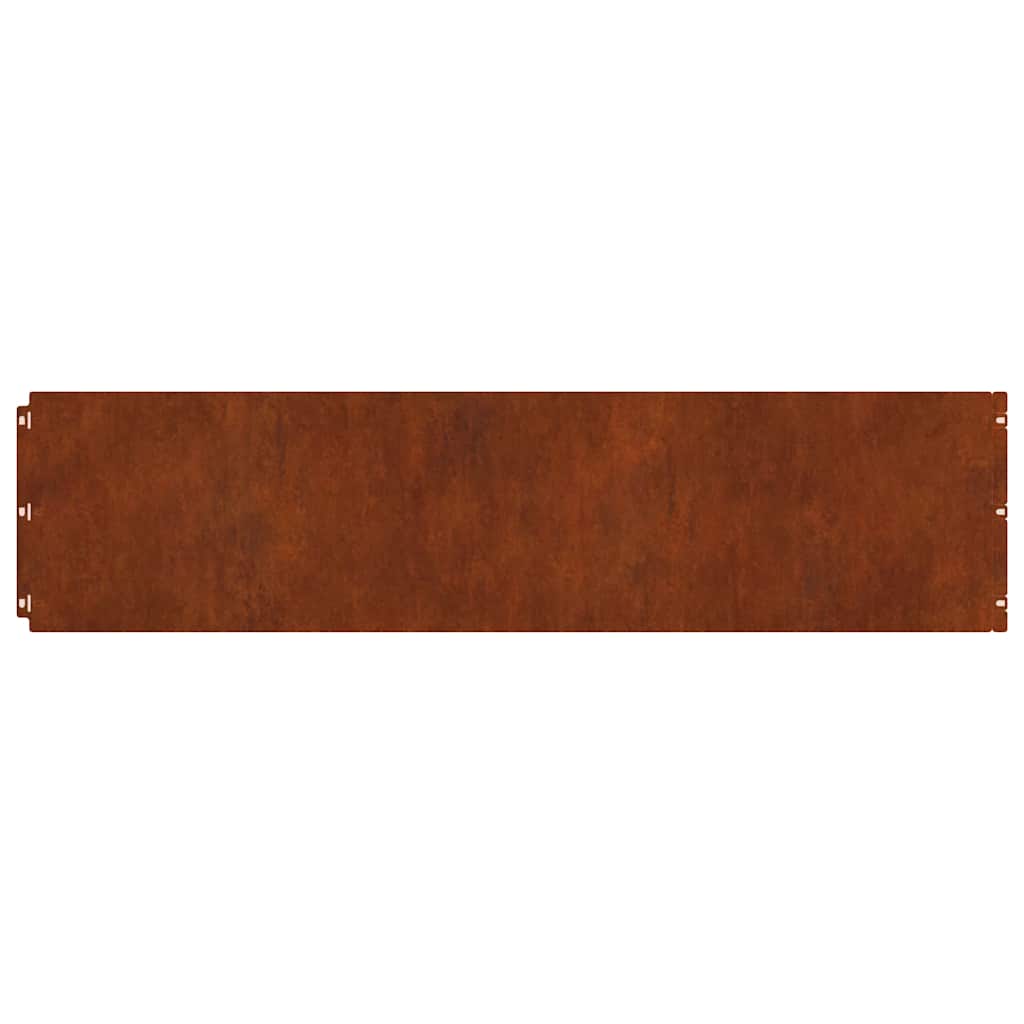 Bordure De Pelouse 20 Pc Rouillé