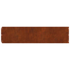 Bordure De Pelouse 20 Pc Rouillé
