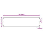 Bordure De Pelouse 20 Pc Rouillé