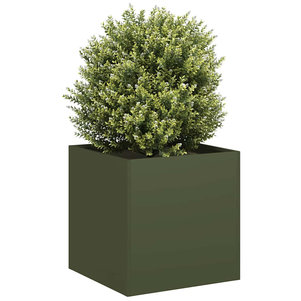 Cache-Pot De Jardin Rouillé
