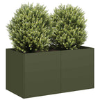 Cache-Pot De Jardin Rouillé
