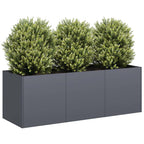 Cache-Pot De Jardin Rouillé