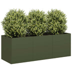 Cache-Pot De Jardin Rouillé