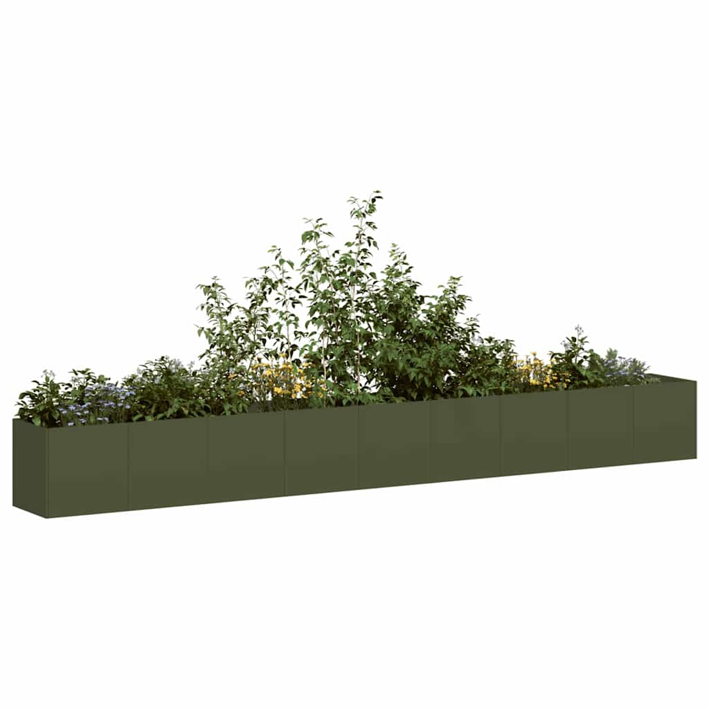 Cache-Pot De Jardin Rouillé