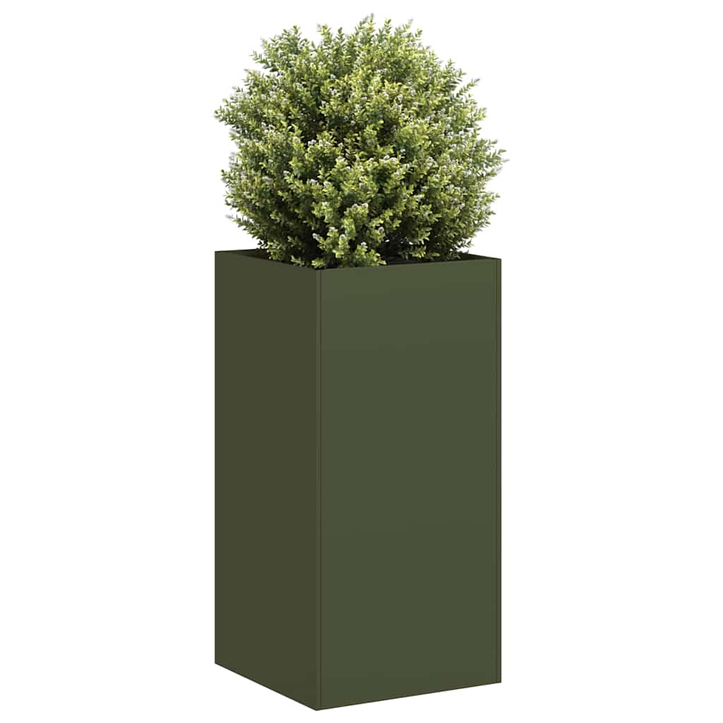 Cache-Pot De Jardin Rouillé