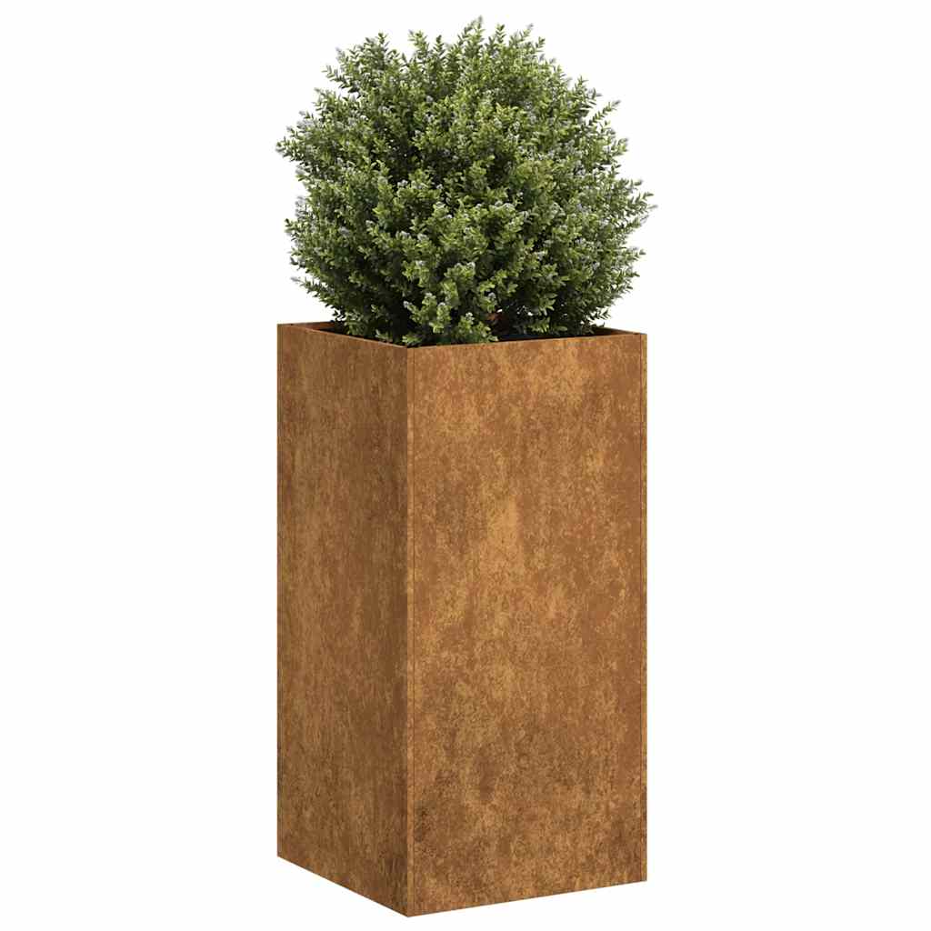 Cache-Pot De Jardin Rouillé