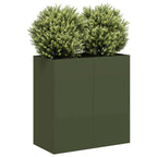 Cache-Pot De Jardin Rouillé