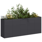 Cache-Pot De Jardin Rouillé