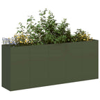 Cache-Pot De Jardin Rouillé