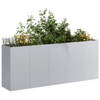 Cache-Pot De Jardin Rouillé