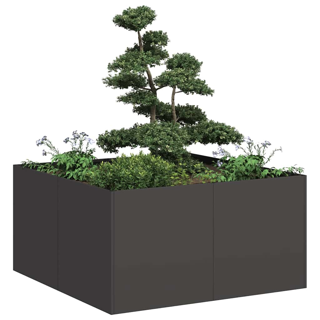Cache-Pot De Jardin Rouillé