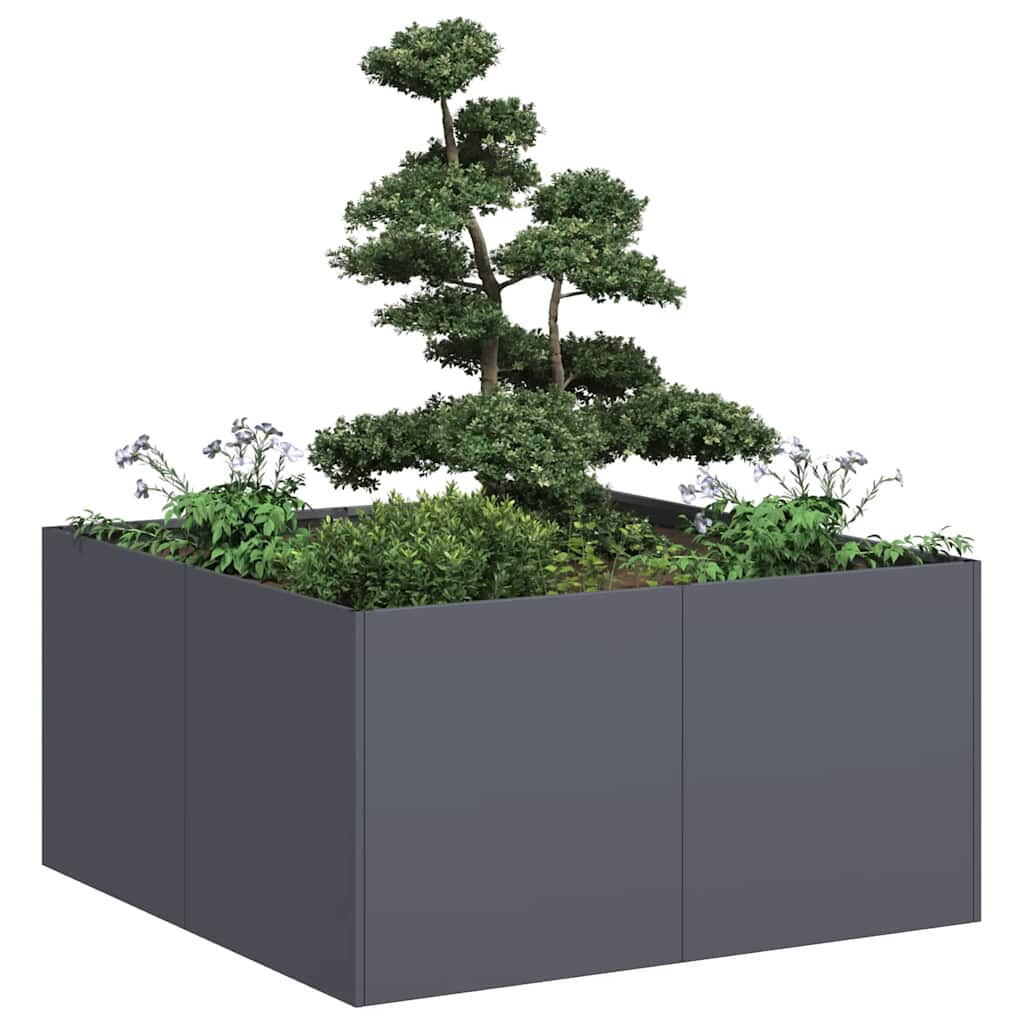 Cache-Pot De Jardin Rouillé