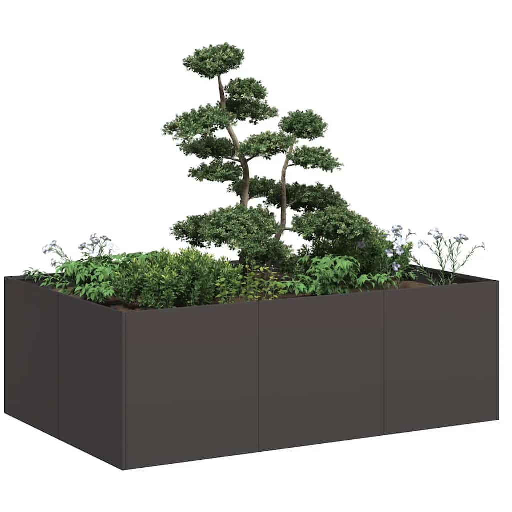 Cache-Pot De Jardin Rouillé