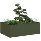 Cache-Pot De Jardin Rouillé
