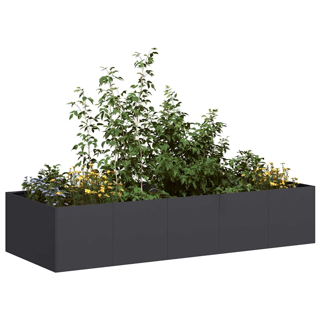 Cache-Pot De Jardin Rouillé