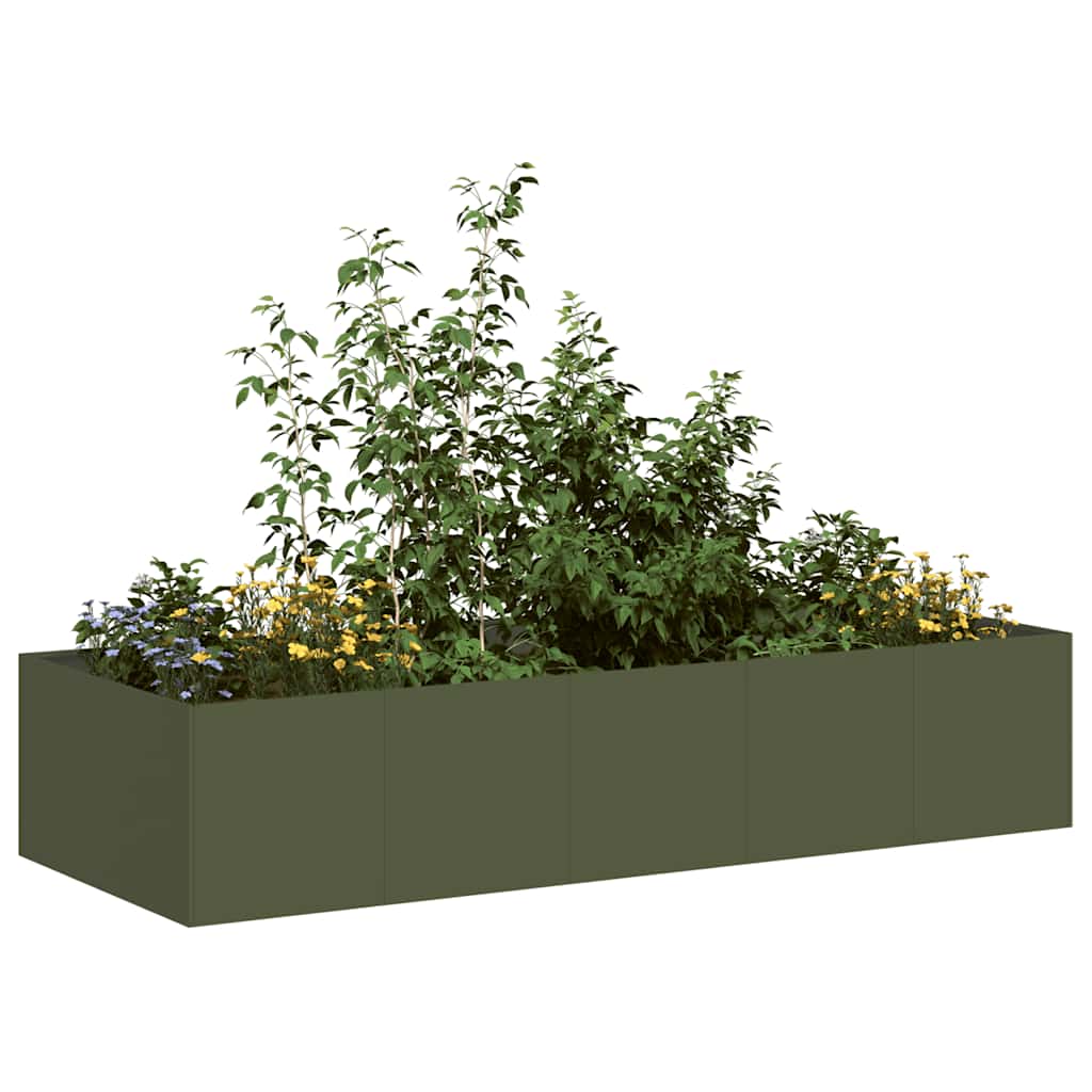Cache-Pot De Jardin Rouillé
