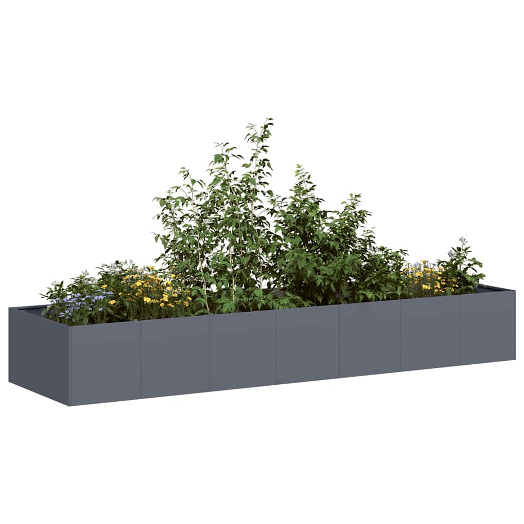 Cache-Pot De Jardin Rouillé