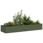 Cache-Pot De Jardin Rouillé