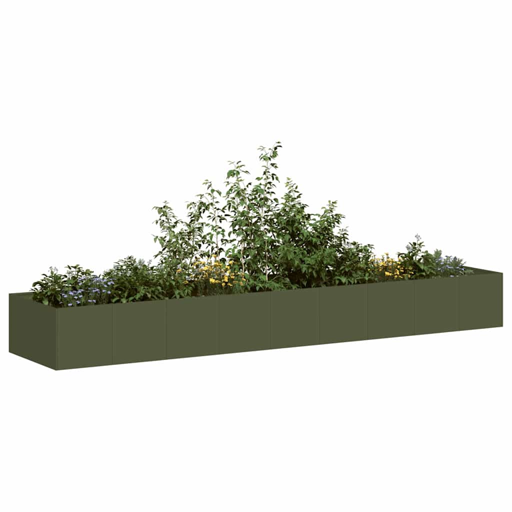 Cache-Pot De Jardin Rouillé