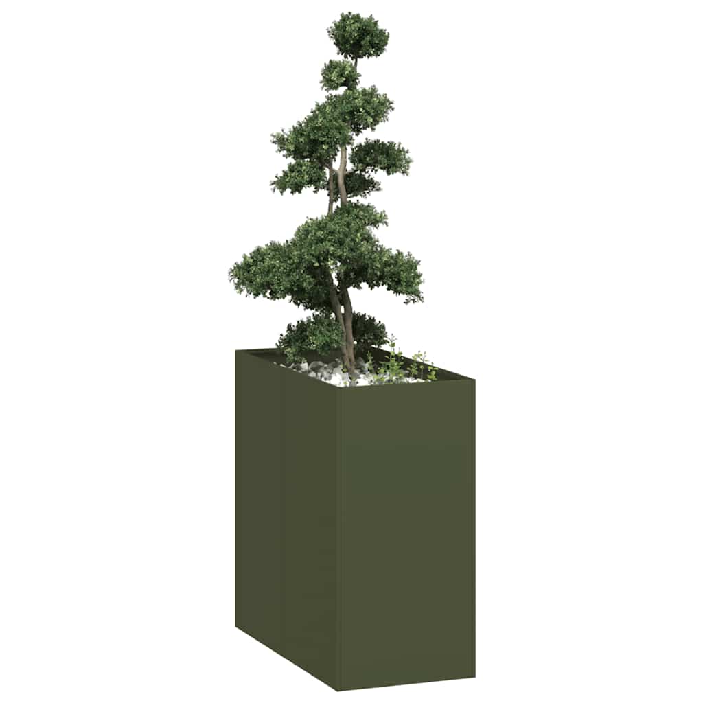 Cache-Pot De Jardin Rouillé