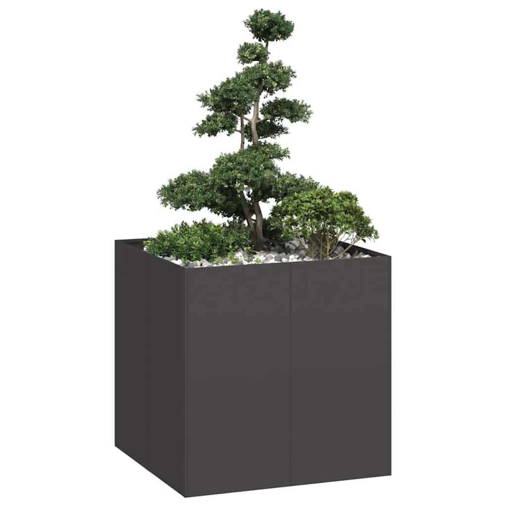 Cache-Pot De Jardin Rouillé