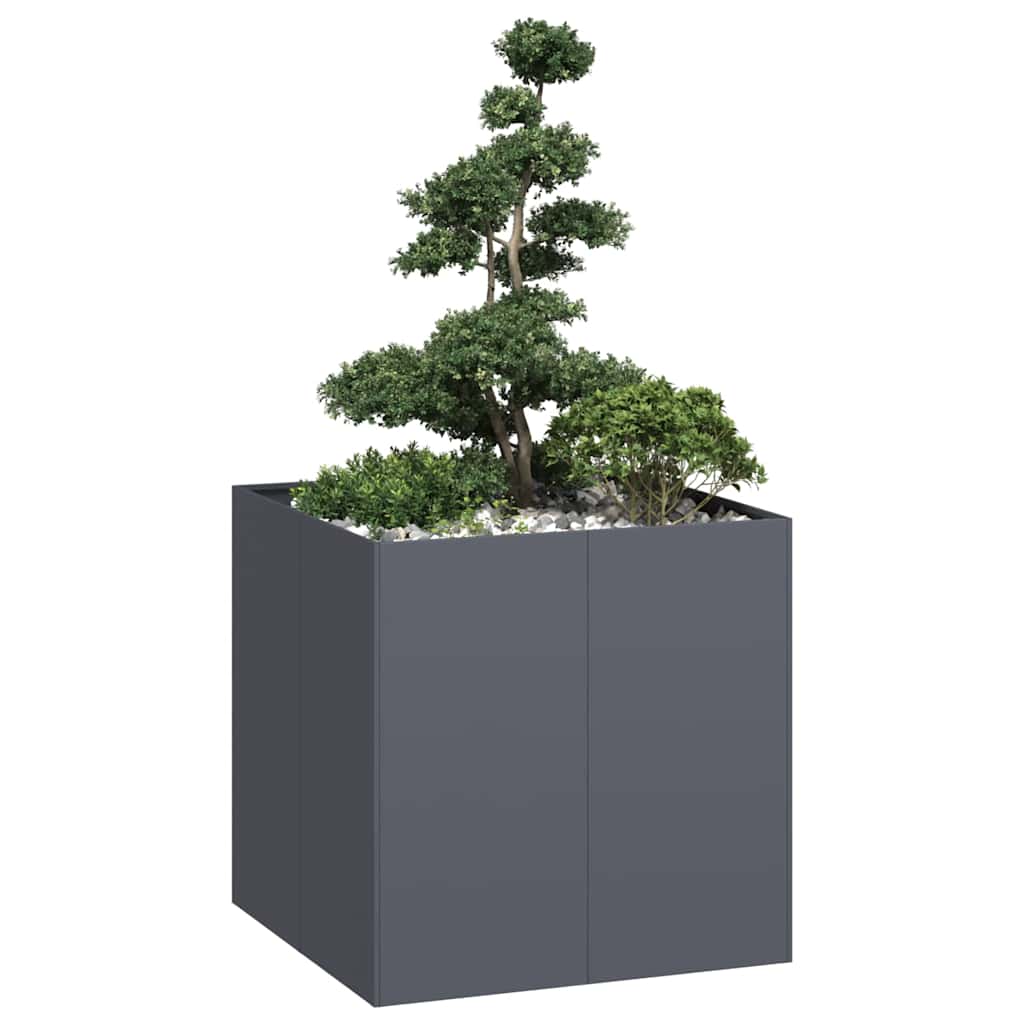 Cache-Pot De Jardin Rouillé