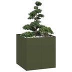 Cache-Pot De Jardin Rouillé