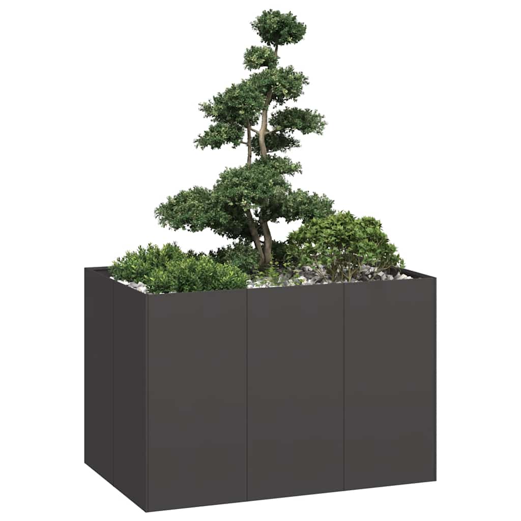 Cache-Pot De Jardin Rouillé