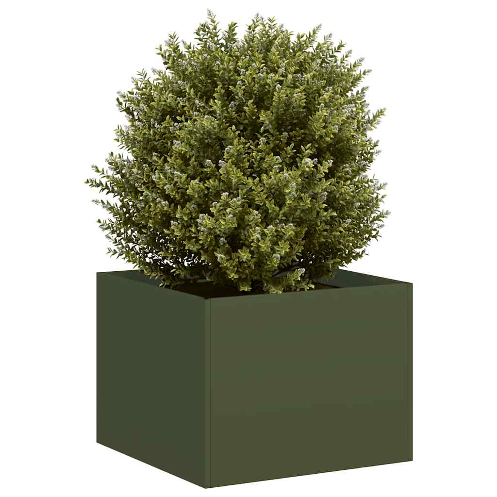 Cache-Pot De Jardin Rouillé