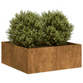 Cache-Pot De Jardin Rouillé